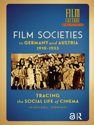 cover image of Film Societies in Germany and Austria 1910-1933